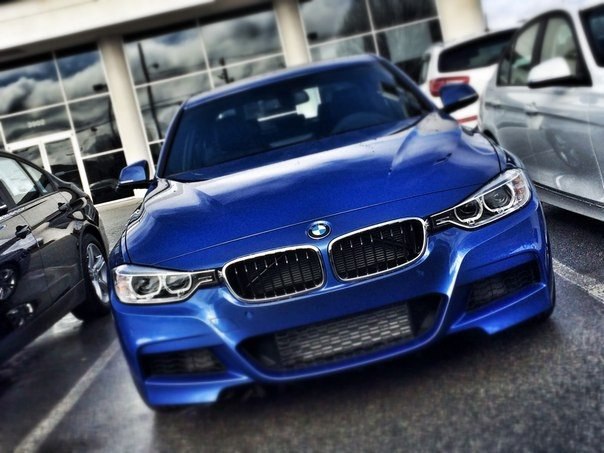 BMW f30 Blue