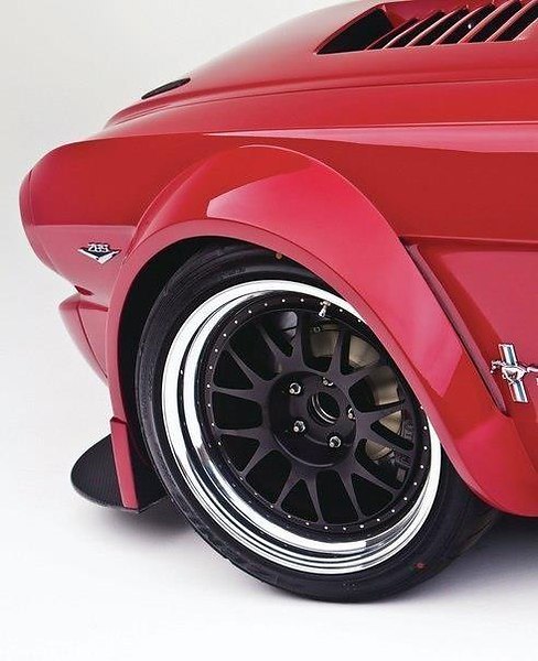 1966 Ford Mustang Pro Tuning by CorteX Racing.Двигатель: V8 LS7 427 c.i. / 568 hp @ 6,600 rpmКПП: ... - 8