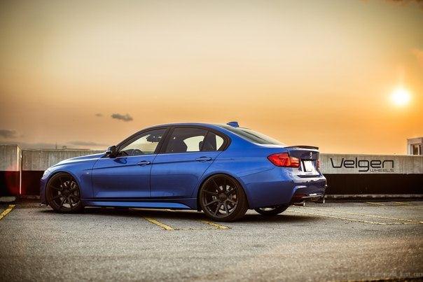 BMW 335i Sedan (F30) on Velgen VMB8 Wheels - 3