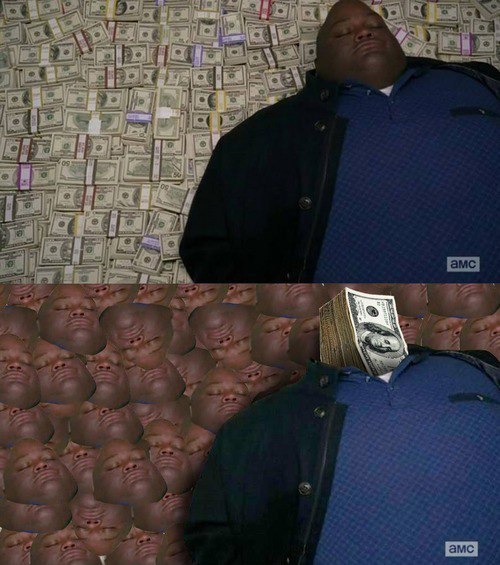 Мем где негр лежит