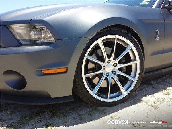 Shelby GT500 on ACE ALLOY Convex Wheels. - 3