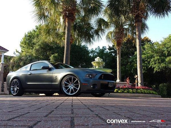 Shelby GT500 on ACE ALLOY Convex Wheels. - 4