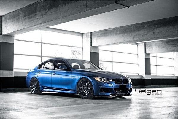 BMW 335i Sedan (F30) on Velgen VMB8 Wheels - 4