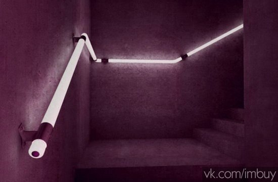 Хорватская студия ZOON design предложила интересное дизайнерское решение для темных лестниц - ...
