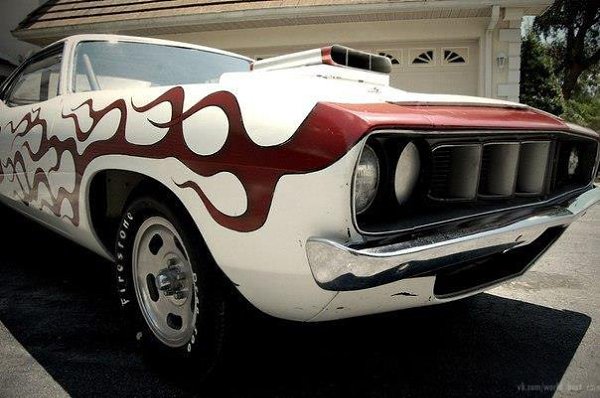 1970 Plymouth Pro Stock HEMI Cuda vintage Drag Racer - 4