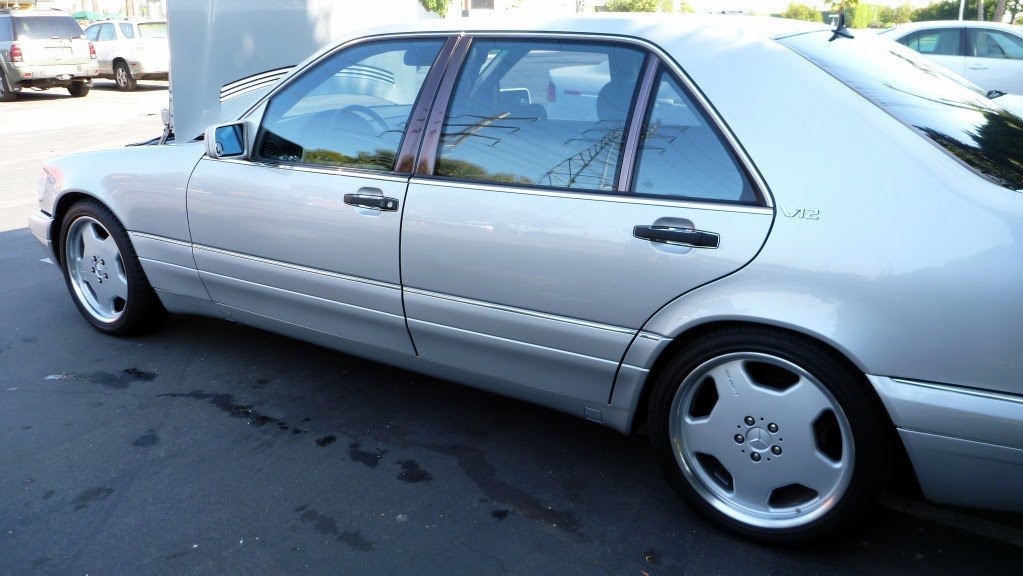 Mercedes-Benz S600 W140 Silver on AMG - 6