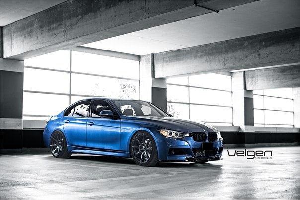BMW 335i Sedan (F30) on Velgen VMB8 Wheels - 4