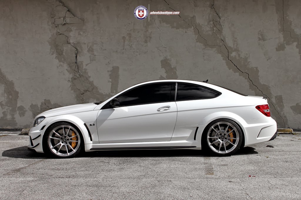 Mercedes-Benz C63 AMG Black Series on HRE Perfomance - 5