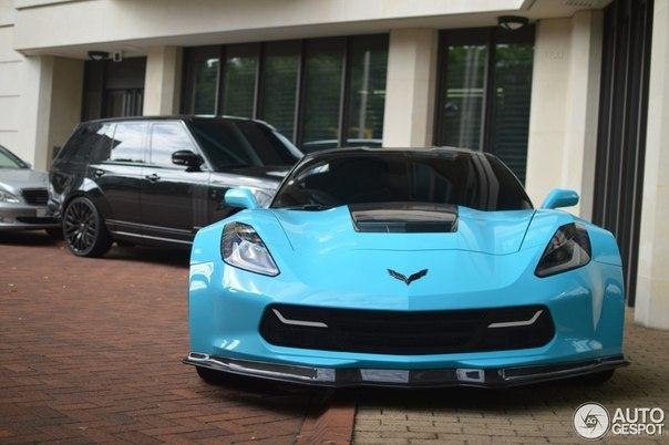 Chevrolet Corvette Stingray (C7) by Forgiato. - 8