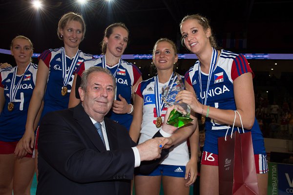 2012 CEV Volleyball European League - Women.AWARDING CEREMONY - 26