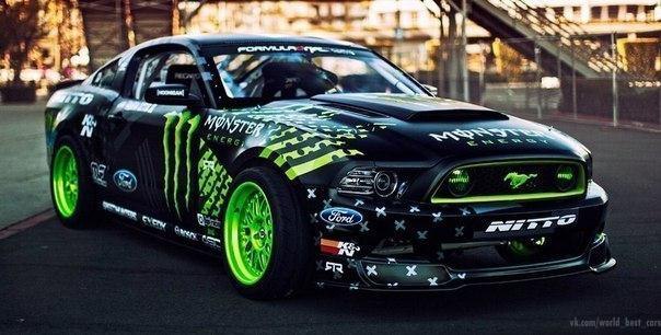 Vaughn Gittin Jr. Reveals 2013 Monster Energy Ford Mustang RTR - 2