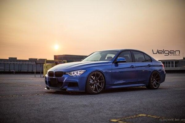 BMW 335i Sedan (F30) on Velgen VMB8 Wheels