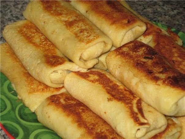 Блинчики с мясом.Потрясающе вкусный рецепт блинчиков с мясом. Они получаются очень нежные за счет ...