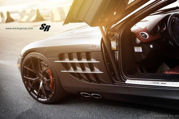 MB SLR McLaren Roadster. Wheels PUR 4OUR, 209, 2011.5 | Black Diamond - 3