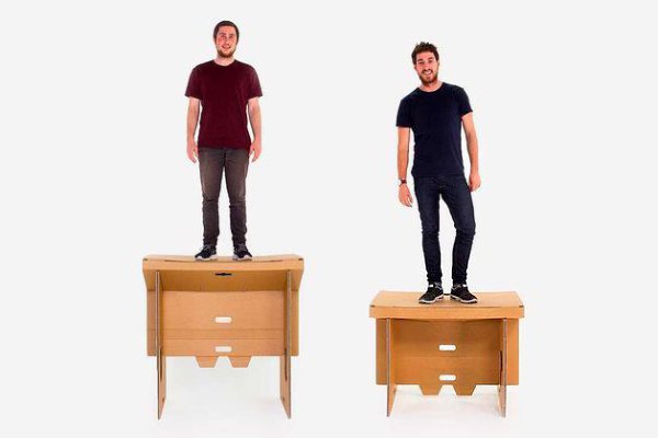 #Design@ofdesign.Экомебель нового поколения: уникальный картонный стол-конструктор - 4