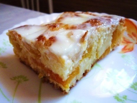 Пирог "Персиковое наслаждение" Сладкий, вкусный, нежный, воздушный и… А впрочем, ...