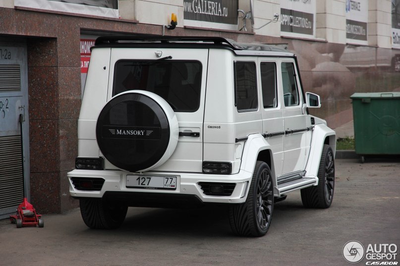 Mercedes-Benz G 65 AMG Mansory Gronos.6.0L V12 TwinTurbo: 840 .. : 1000 ... - 2