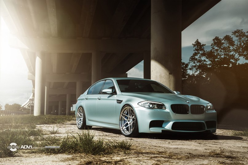 BMW M5 (F10) on ADV.1 Wheels. - 3