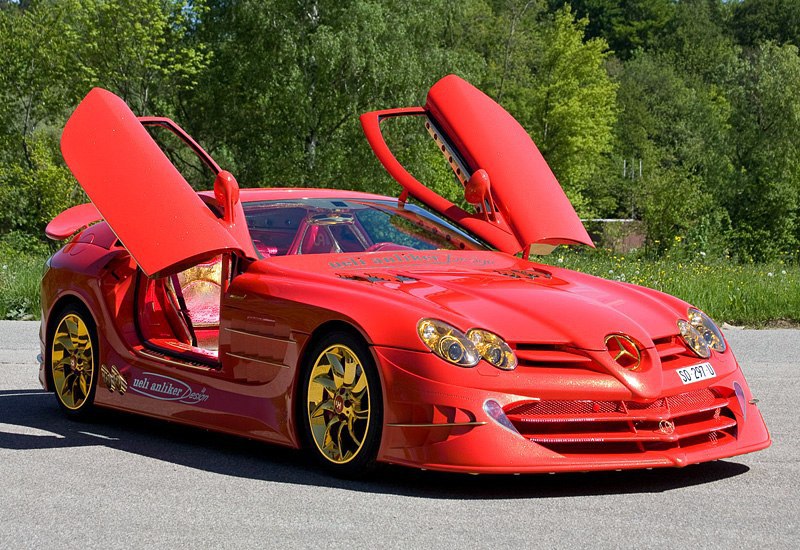   Mercedes-Benz   (2011 ). 2011 Mercedes-Benz SLR McLaren 999 Red Gold Dream ... - 5