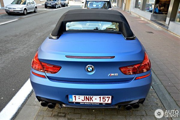 BMW M6 F12 Cabriolet