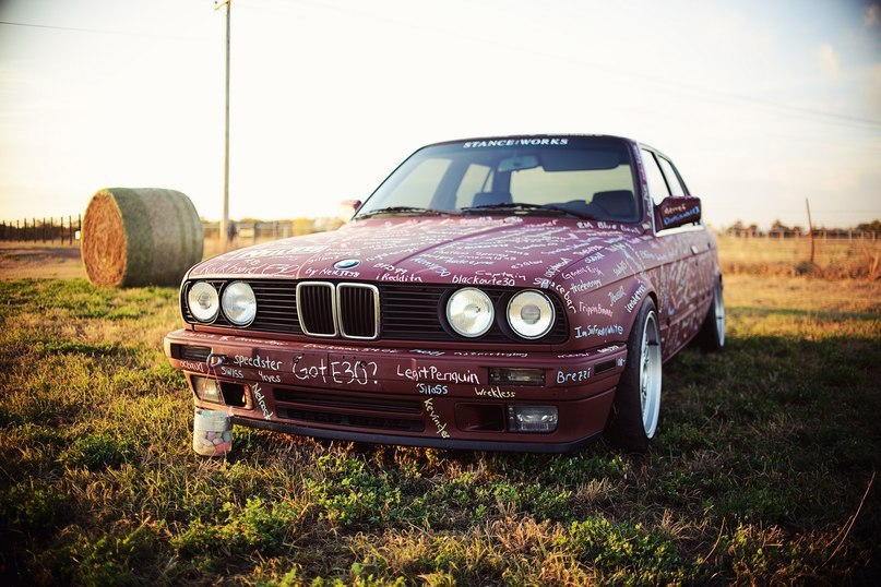 BMW Chalkboard E30. - 6
