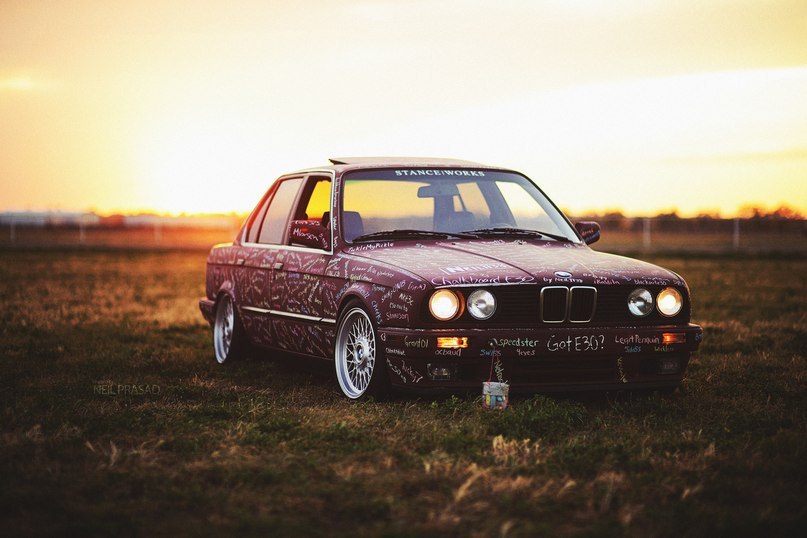 BMW Chalkboard E30. - 5