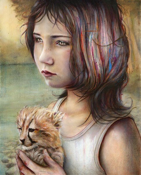 Michael Shapcott 32-летний художник из центрального Коннектикута, известный своей смелой цветовой ... - 2