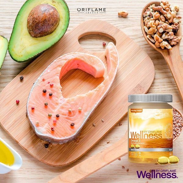 Всем доброго здоровья!!).Wellness by oriflame Omega 3 essential fats are not produced by our body. ...