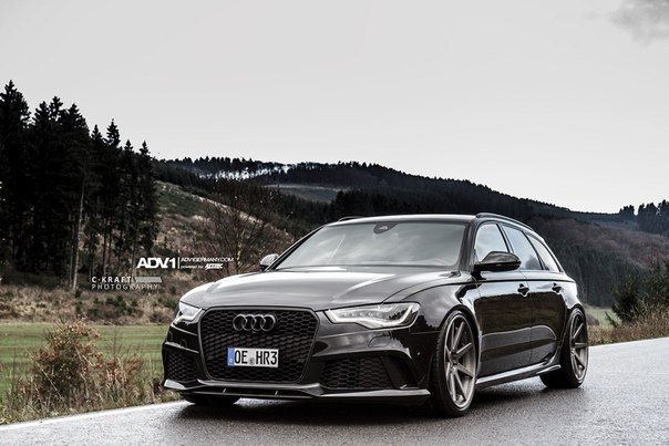 Audi RS6 Avant on ADV.1 Wheels - 2