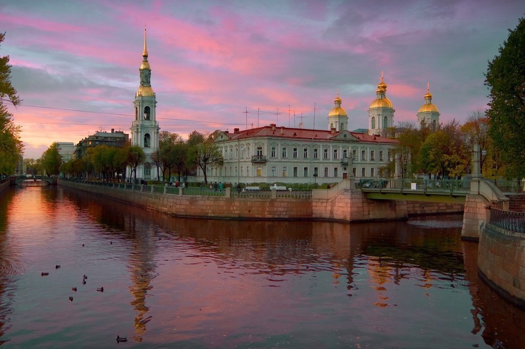 Никольский собор осень Питер