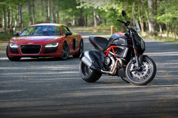 Audi R8 & Ducati Diavel Carbon. - 8