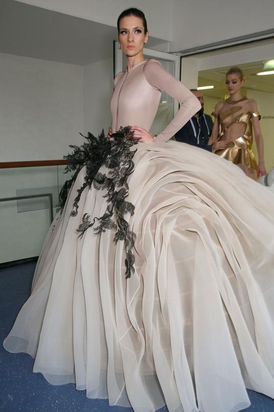 Backstage Stephane Rolland Couture S/S 2015 - 2