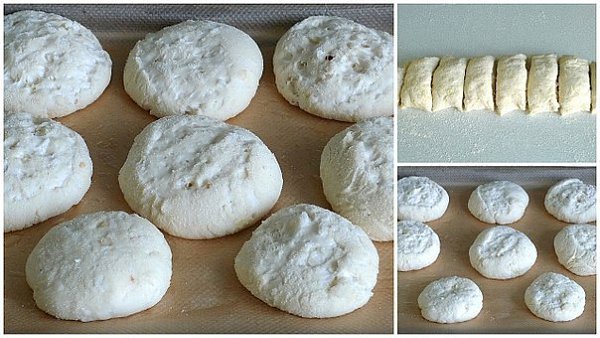 Капустные булочки.Особенность этих булочек в том, что капуста добавляется сразу в тесто. За счет ... - 2