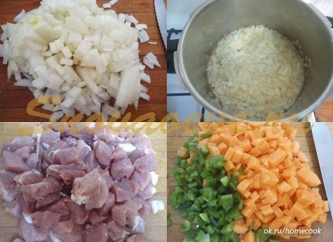 Лагман.Лагман готовят из мяса, преимущественно баранины или говядины , различных овощей и ... - 4