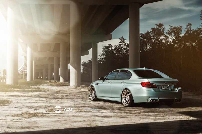 BMW M5 (F10) on ADV.1 Wheels. - 4