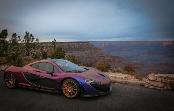 Purple McLaren P1 - 4