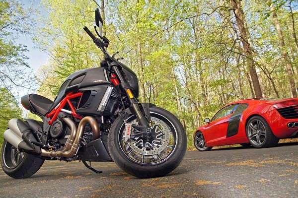 Audi R8 & Ducati Diavel Carbon. - 4