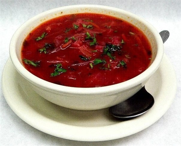 БОРЩ УКРАИНСКИЙ.мясо - 600-700 г (лучше свиные ребрышки),картофель - 2-3 шт,свекла - 1 небольшая ...