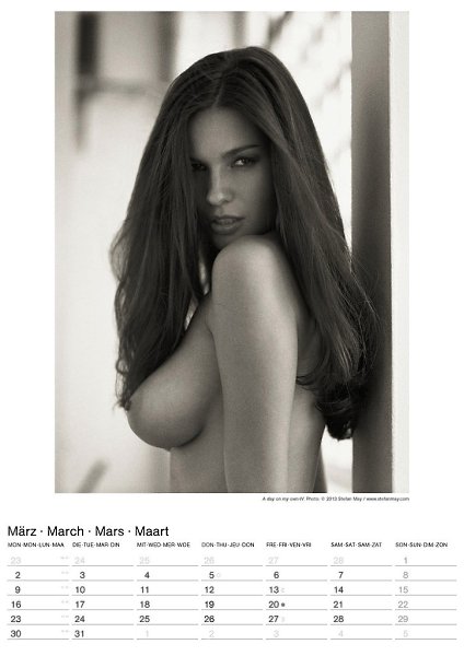 18+ Ню-календарь Women 2015 от фотографа Стефана Мэя.Немецкий фотограф Стефан Мэй (Stefan May) ... - 3