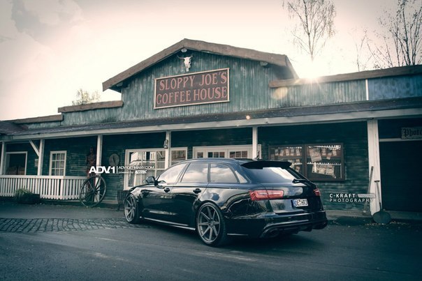 Audi RS6 Avant on ADV.1 Wheels - 3