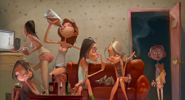 ISH©.ISH©, или Сергей Ишмаев - современный русский художник-иллюстратор, дизайнер, патриот, мастер ...