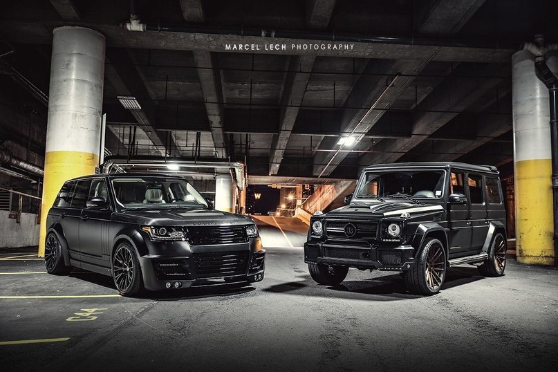 Lumma CLR R Range Rover & Brabus MB G 63 AMG. - 6