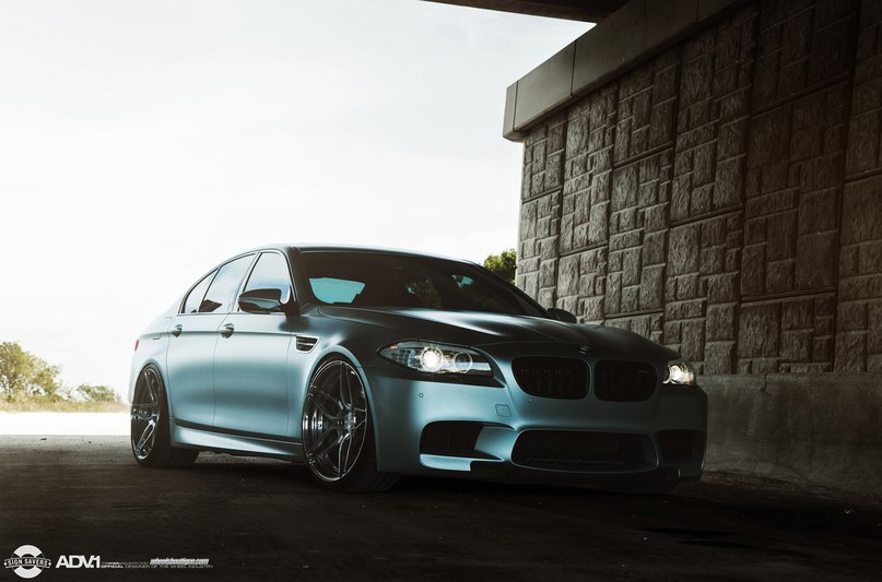 BMW M5 (F10) on ADV.1 Wheels. - 6