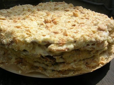 Самый простой и самый нежный, очень вкусный тортик.Коржи, здесь 2 можно сделать больше. Все ...
