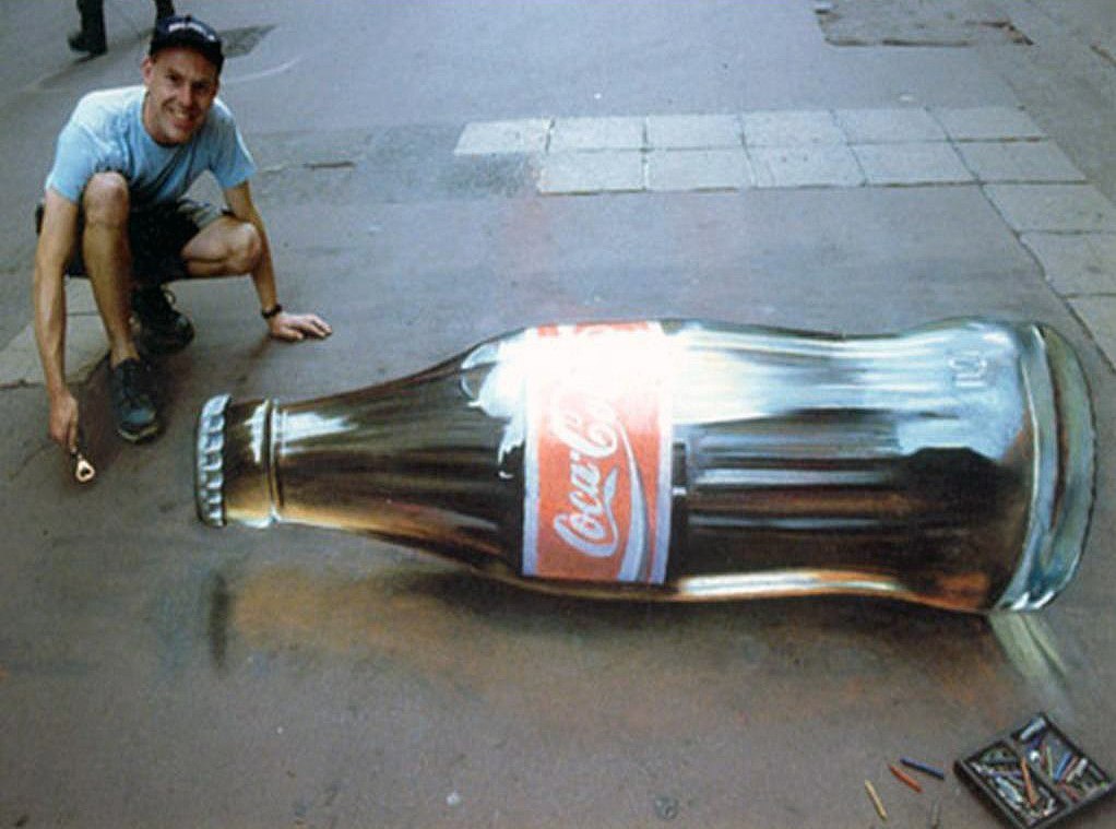 3D illusion.  1 - 9