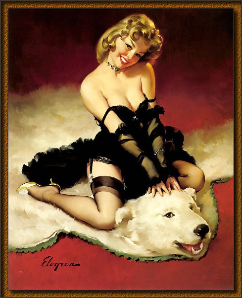 18+ PIN UP - GIL ELVGREN Джил Элвгрен (англ. Gil Elvgren, урождённый Gillette Elvgren, 15 марта 1914 ... - 124