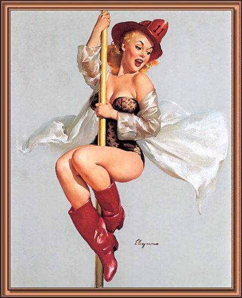 18+ PIN UP - GIL ELVGREN Джил Элвгрен (англ. Gil Elvgren, урождённый Gillette Elvgren, 15 марта 1914 ... - 118