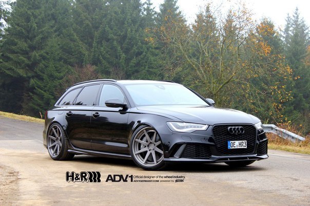 Audi RS6 Avant on ADV.1 Wheels - 4