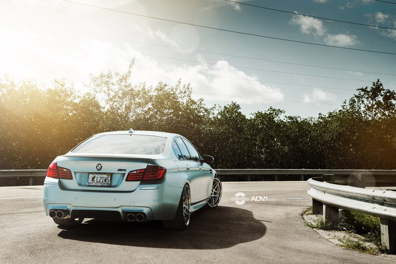 BMW M5 (F10) on ADV.1 Wheels. - 2