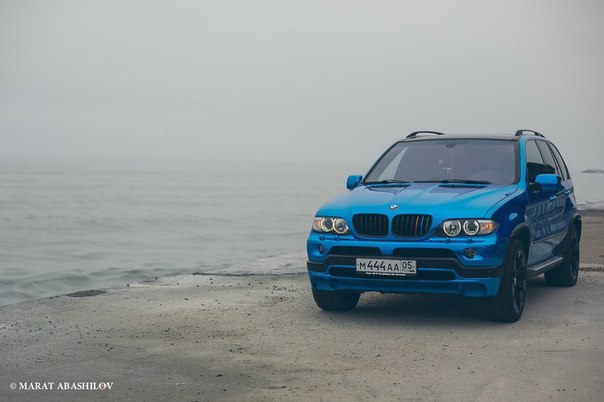 BMW x5 e53 зеленый камуфляж